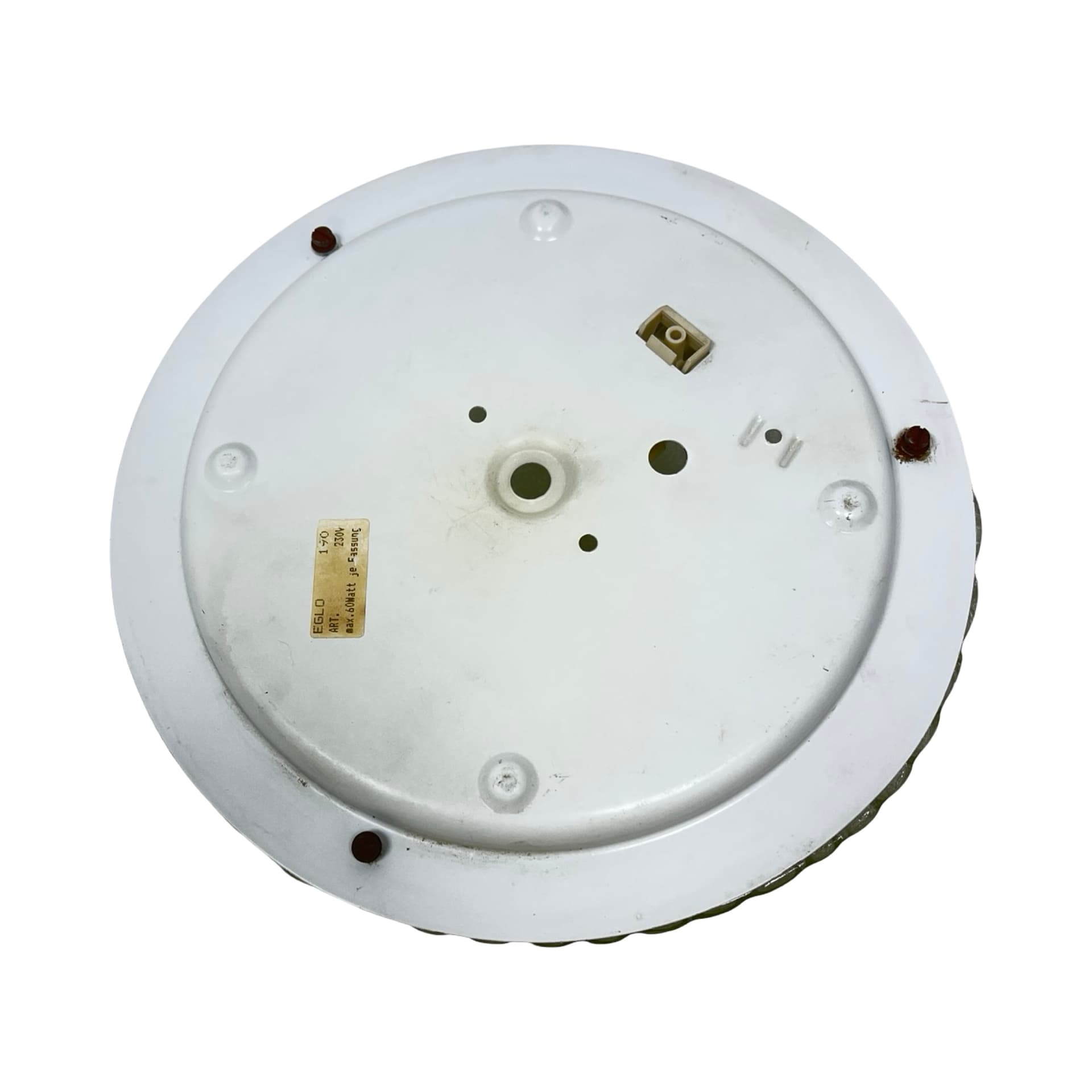 Ceiling Flush Mount Eglo 190, transparent crystal glass, Austria, 1980s. - 303884
