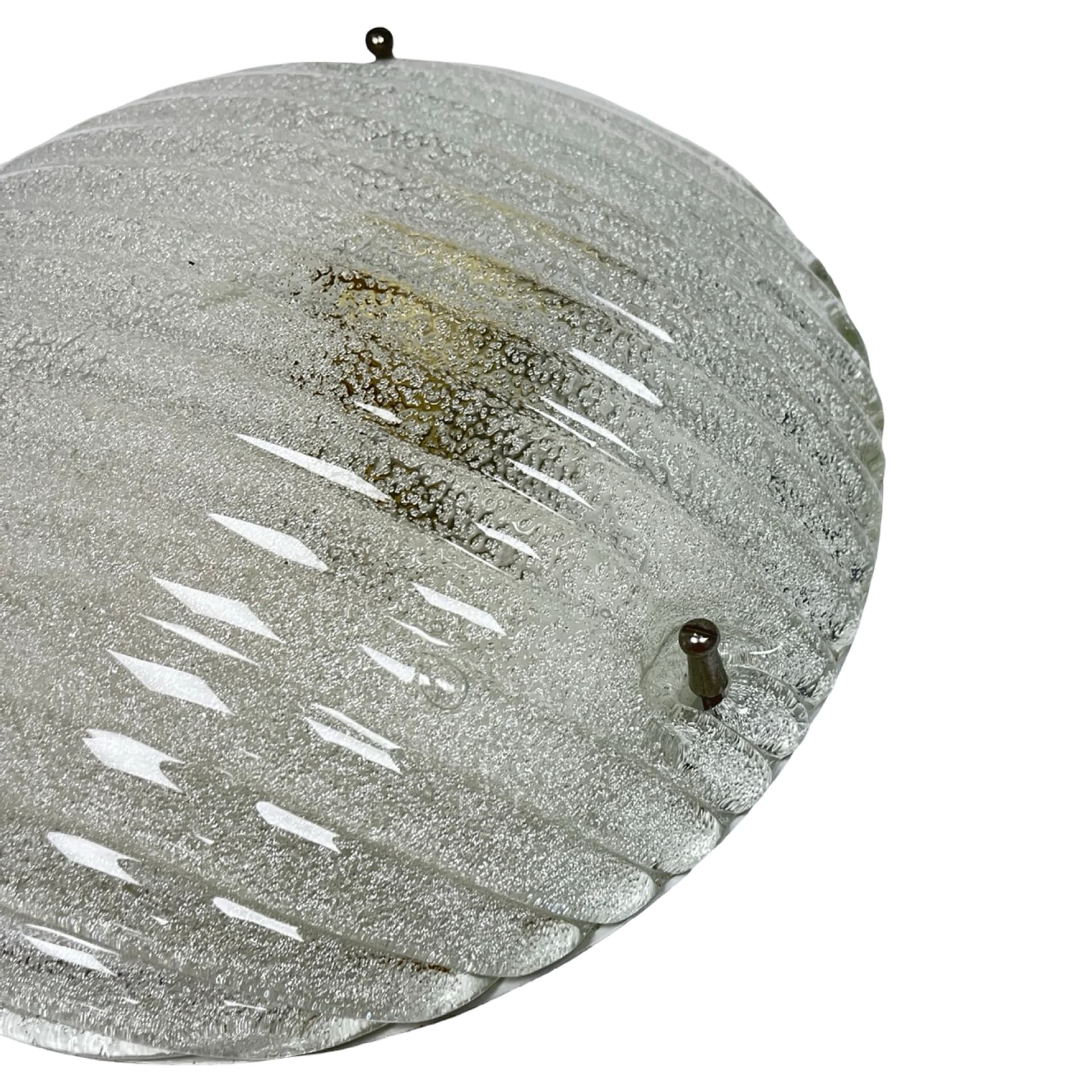Ceiling Flush Mount Eglo 190, transparent crystal glass, Austria, 1980s. - 303890