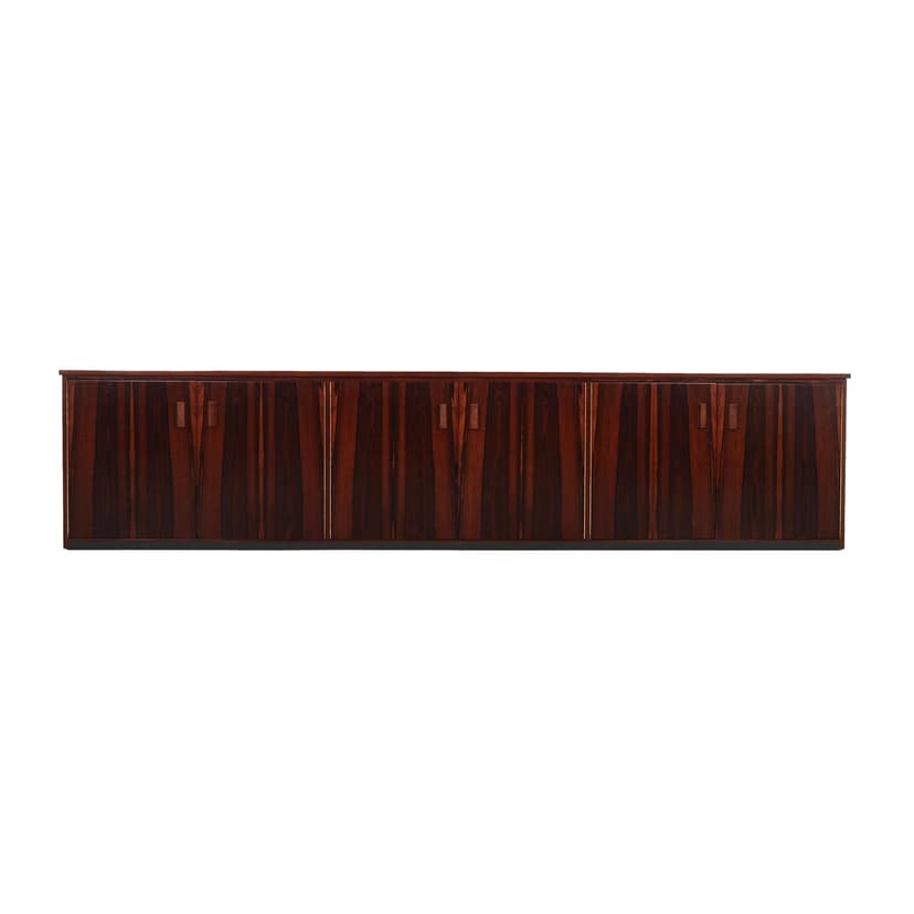 Sideboard, palisander brązowy, Dania, lata 70.
