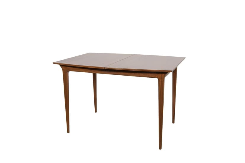 Extendable Dining Table, brown teak, McIntosh, United Kingdom, 1960s.