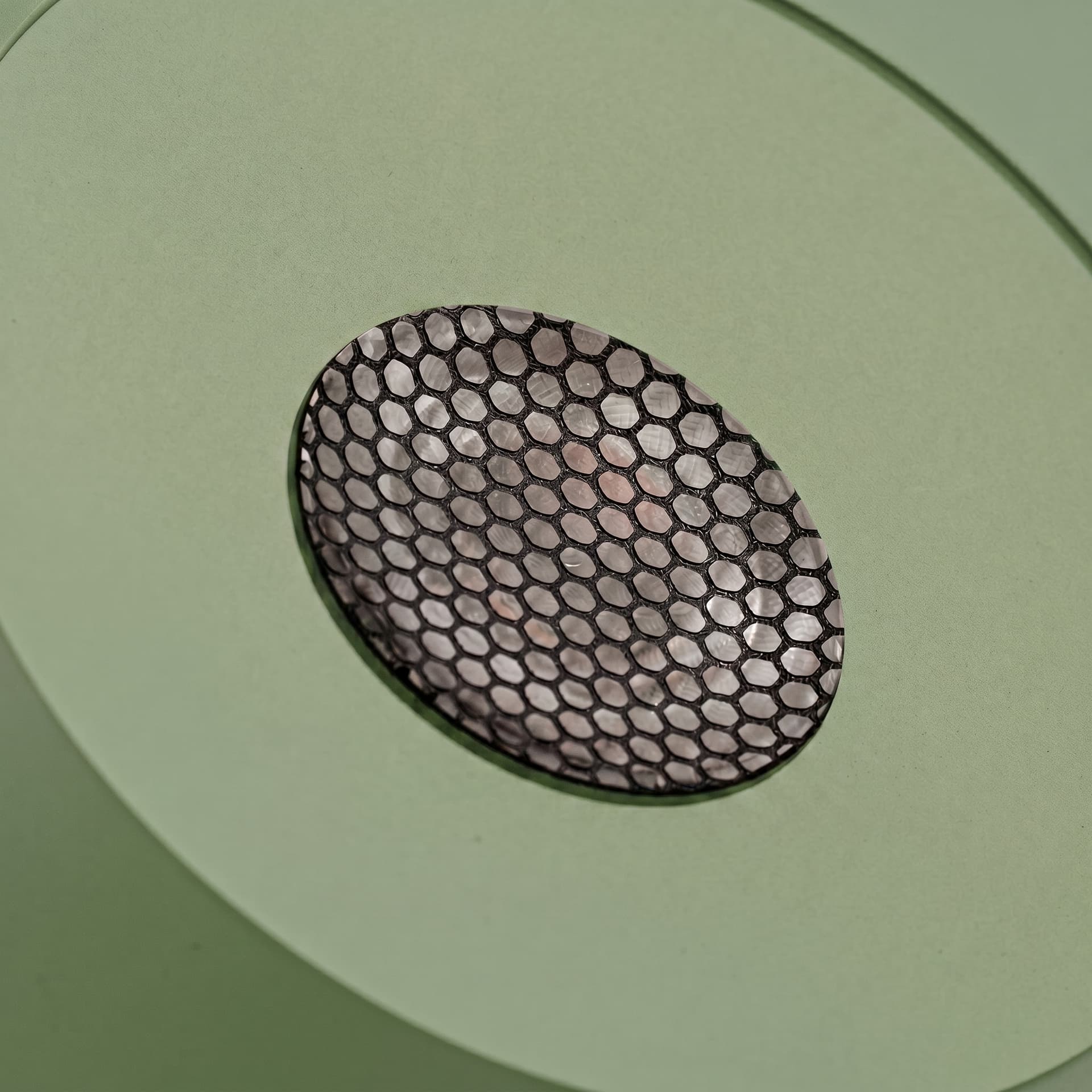 Pendant lamp FINT olive green, Thoro - 309199