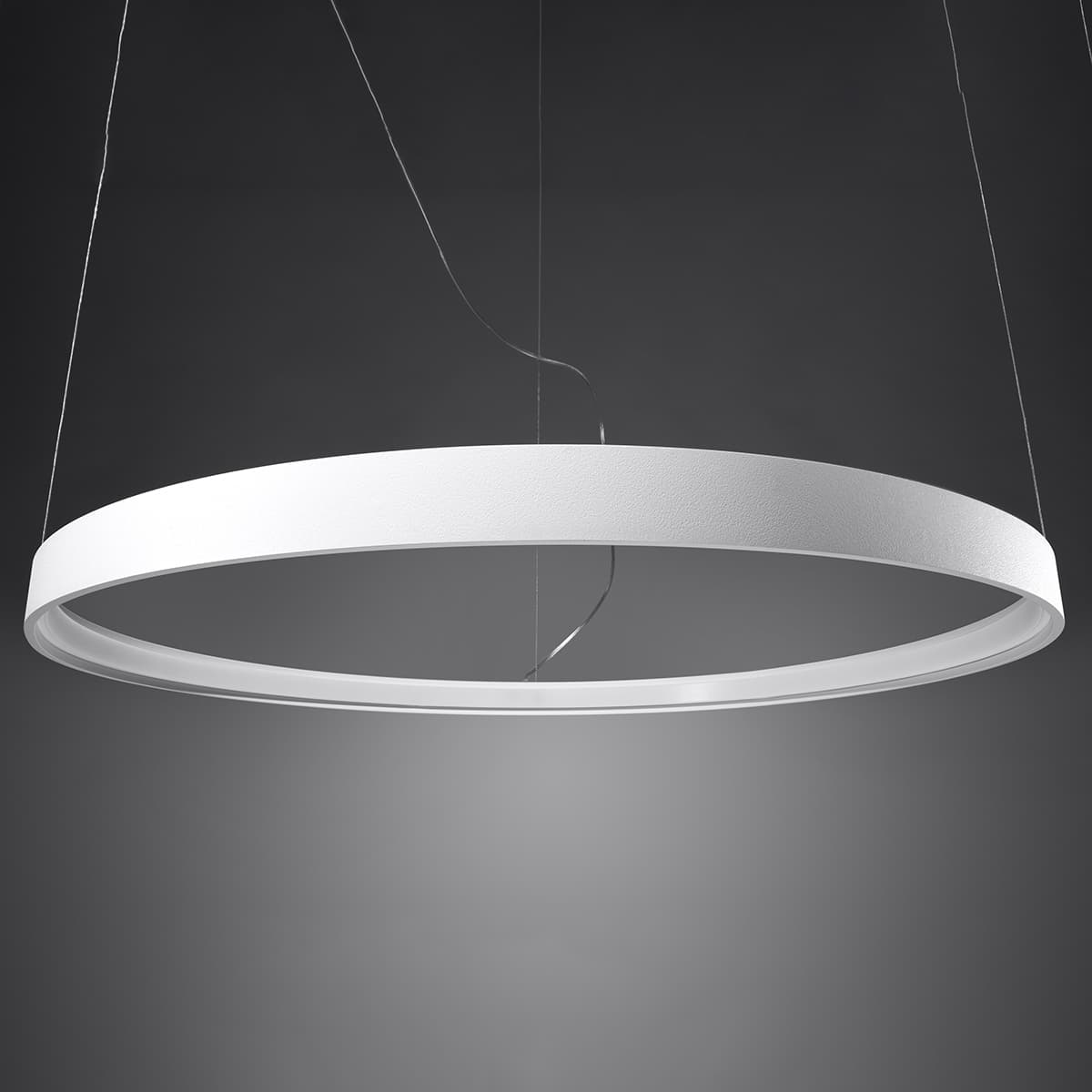Żyrandol RIO 78 cm, biały, Thoro - 309517
