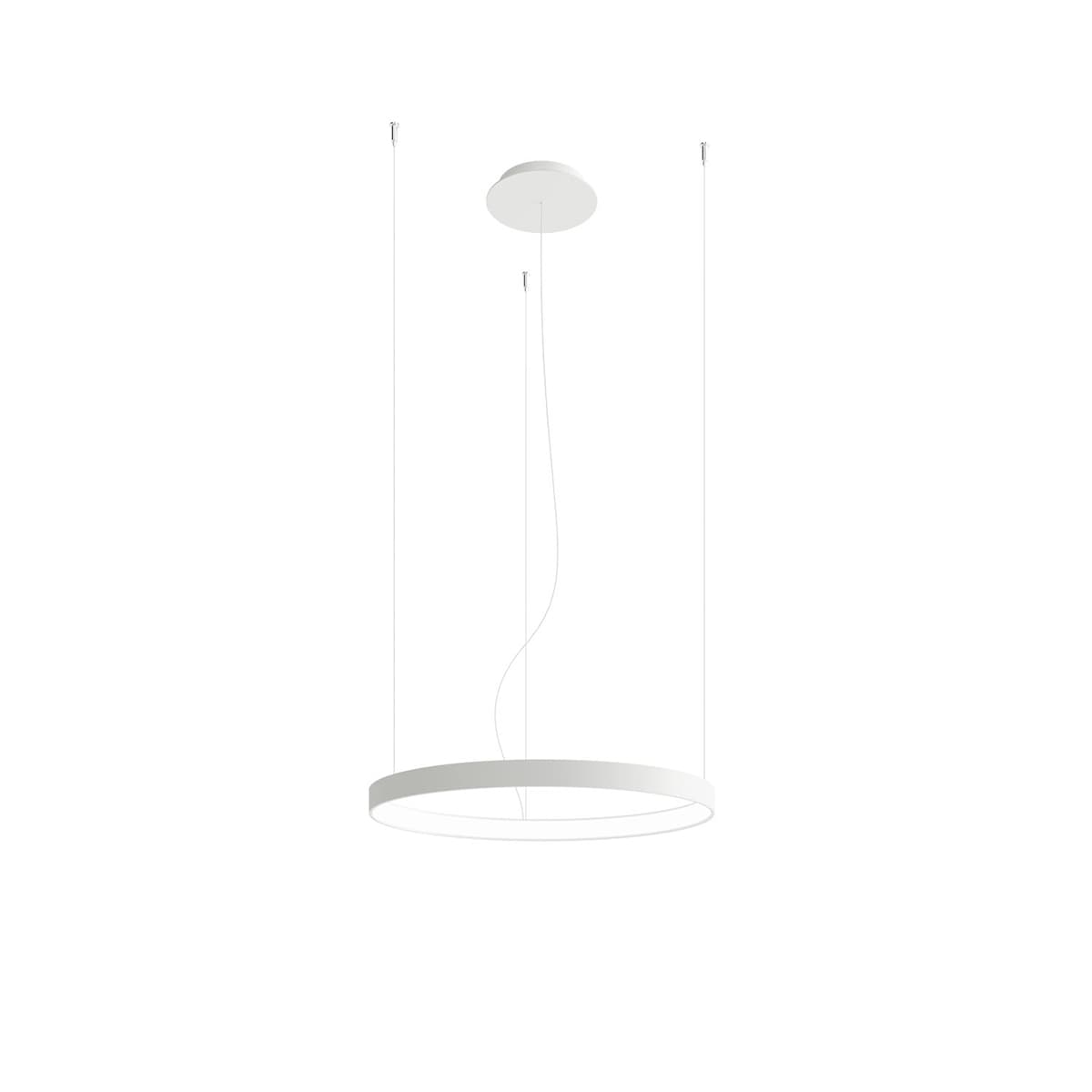 Żyrandol RIO 55 cm, biały, Thoro