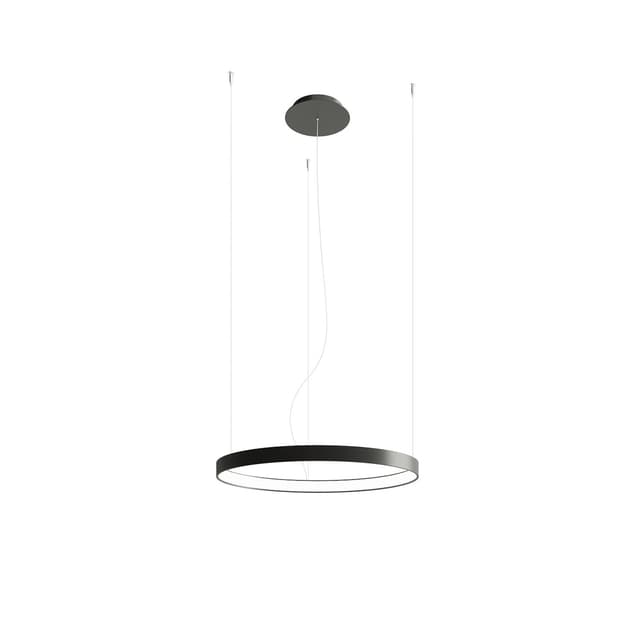 Żyrandol RIO 55 cm, czarny, Thoro - WYMIARY