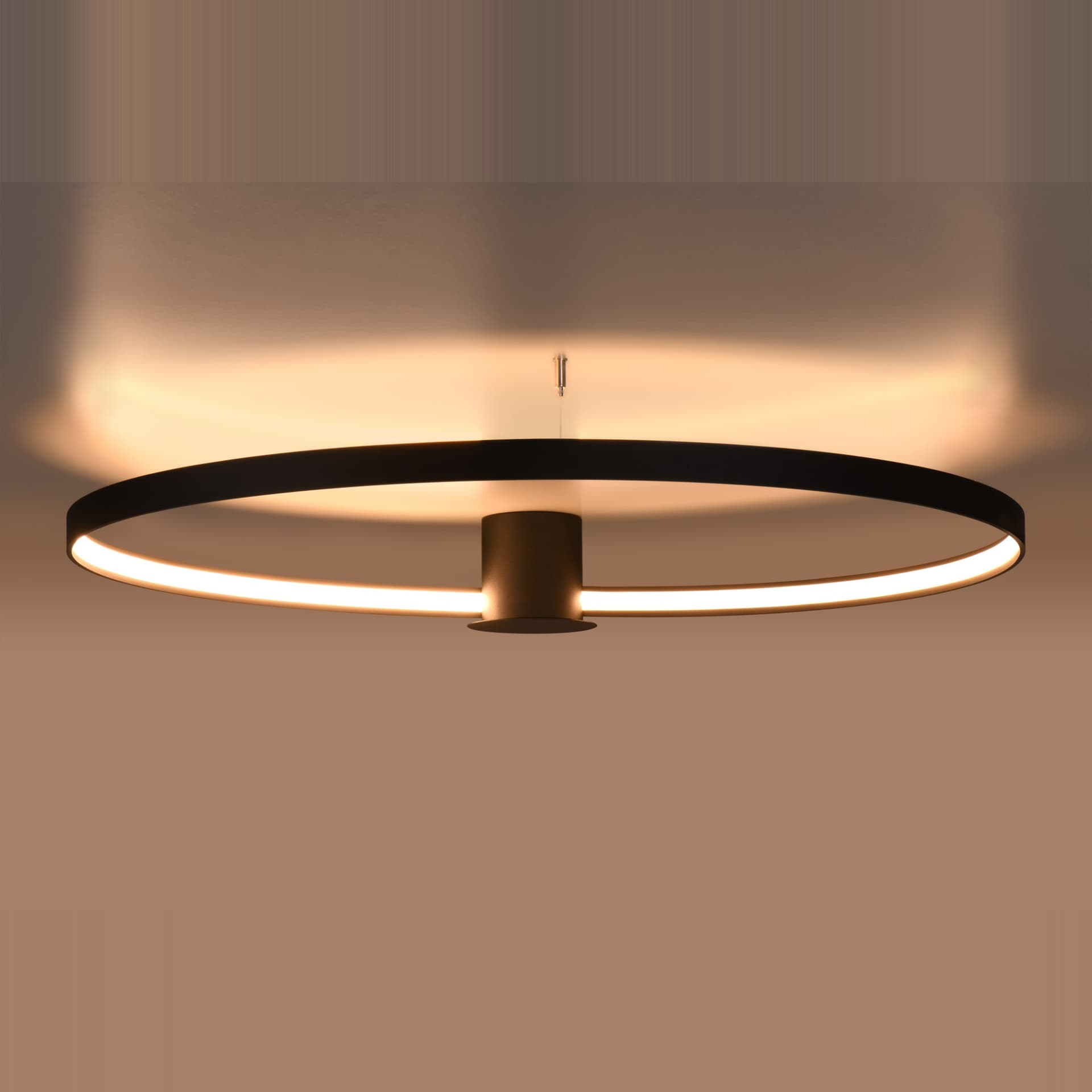 Plafon RIO 110 cm, czarny, Thoro - 314571