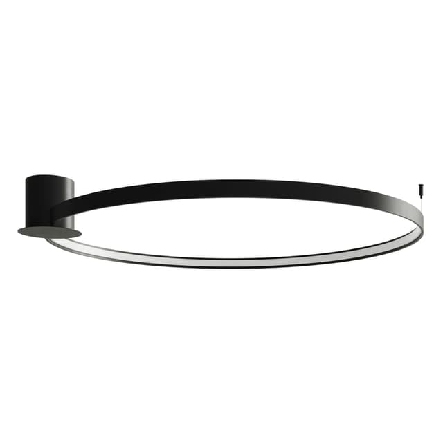 Plafon RIO 110 cm, czarny, Thoro - WYMIARY