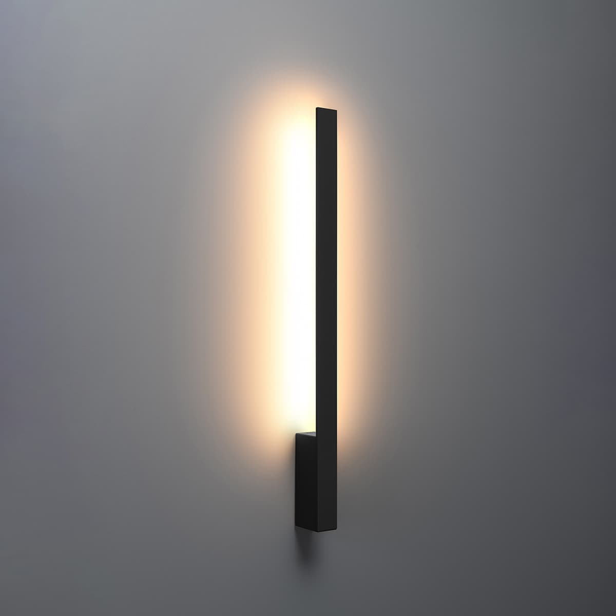 Kinkiet LAHTI 70 cm, czarny, Thoro - 309361