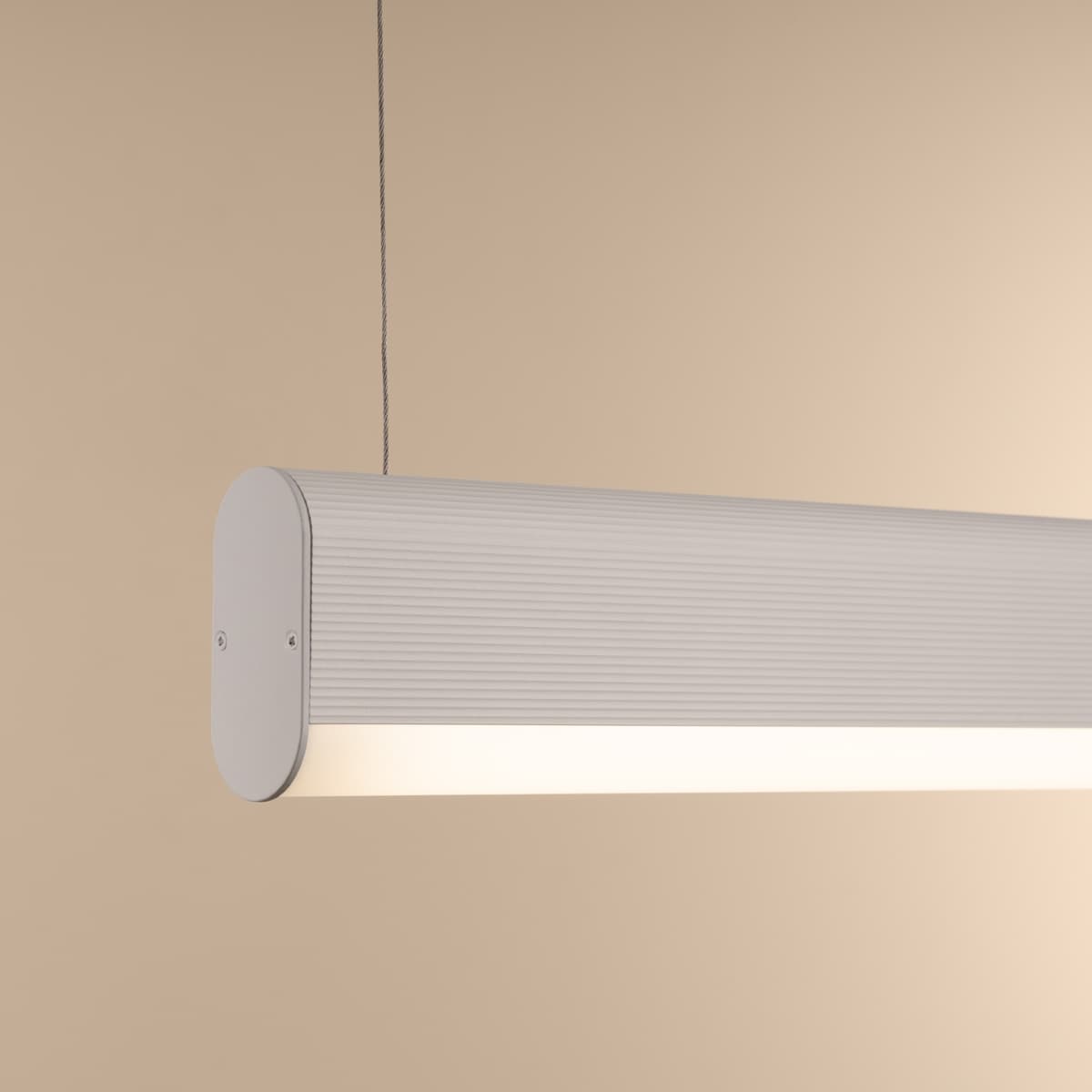 Pendant lamp FARGE white, Thoro - 310258