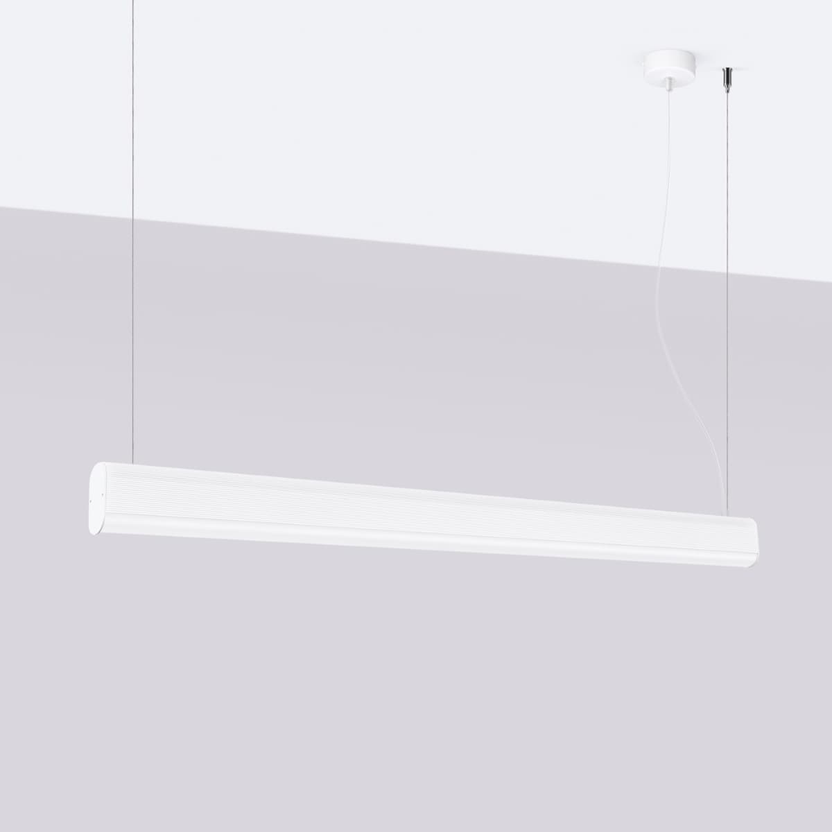 Pendant lamp FARGE white, Thoro - 310252