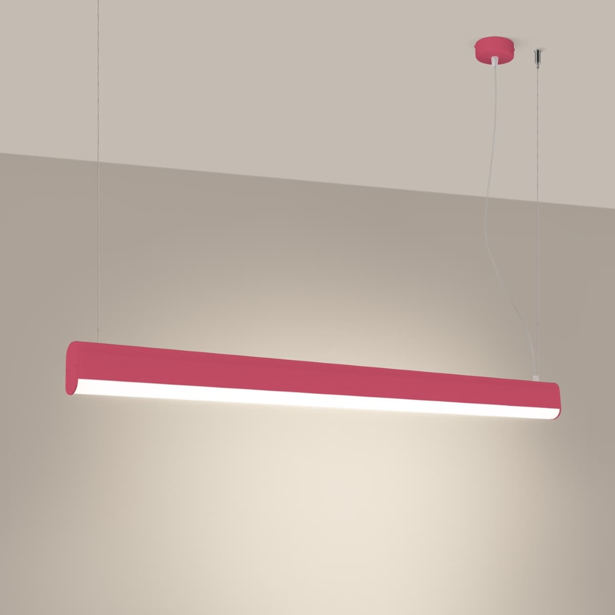 Pendant lamp FARGE pink, Thoro - 310230