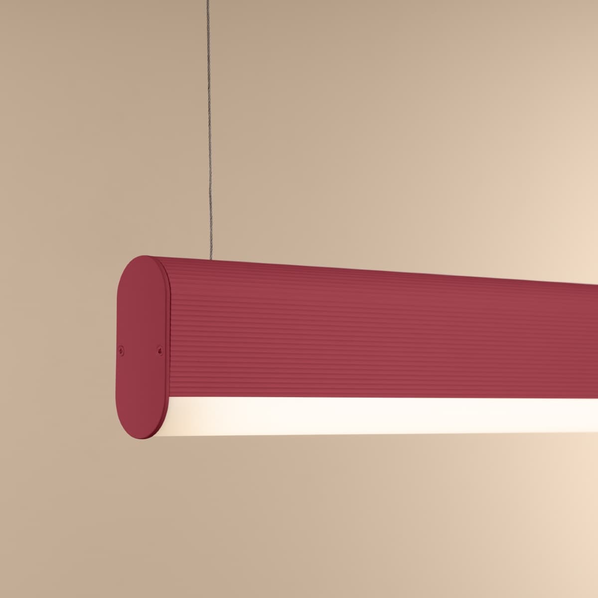 Pendant lamp FARGE pink, Thoro - 310233