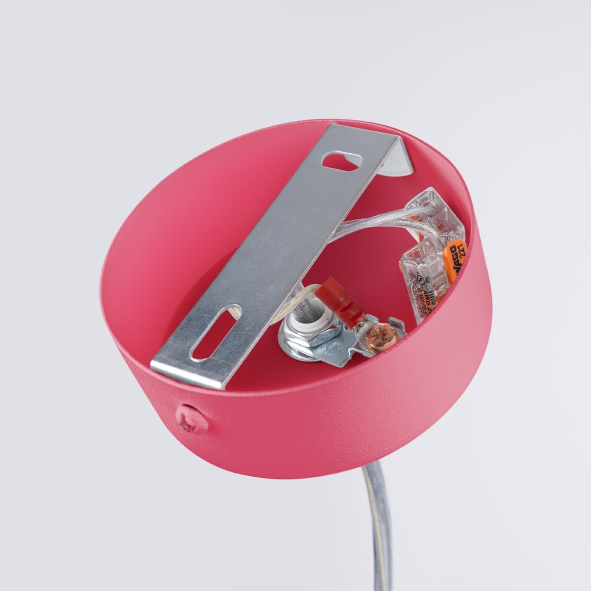 Pendant lamp FARGE pink, Thoro - 310234