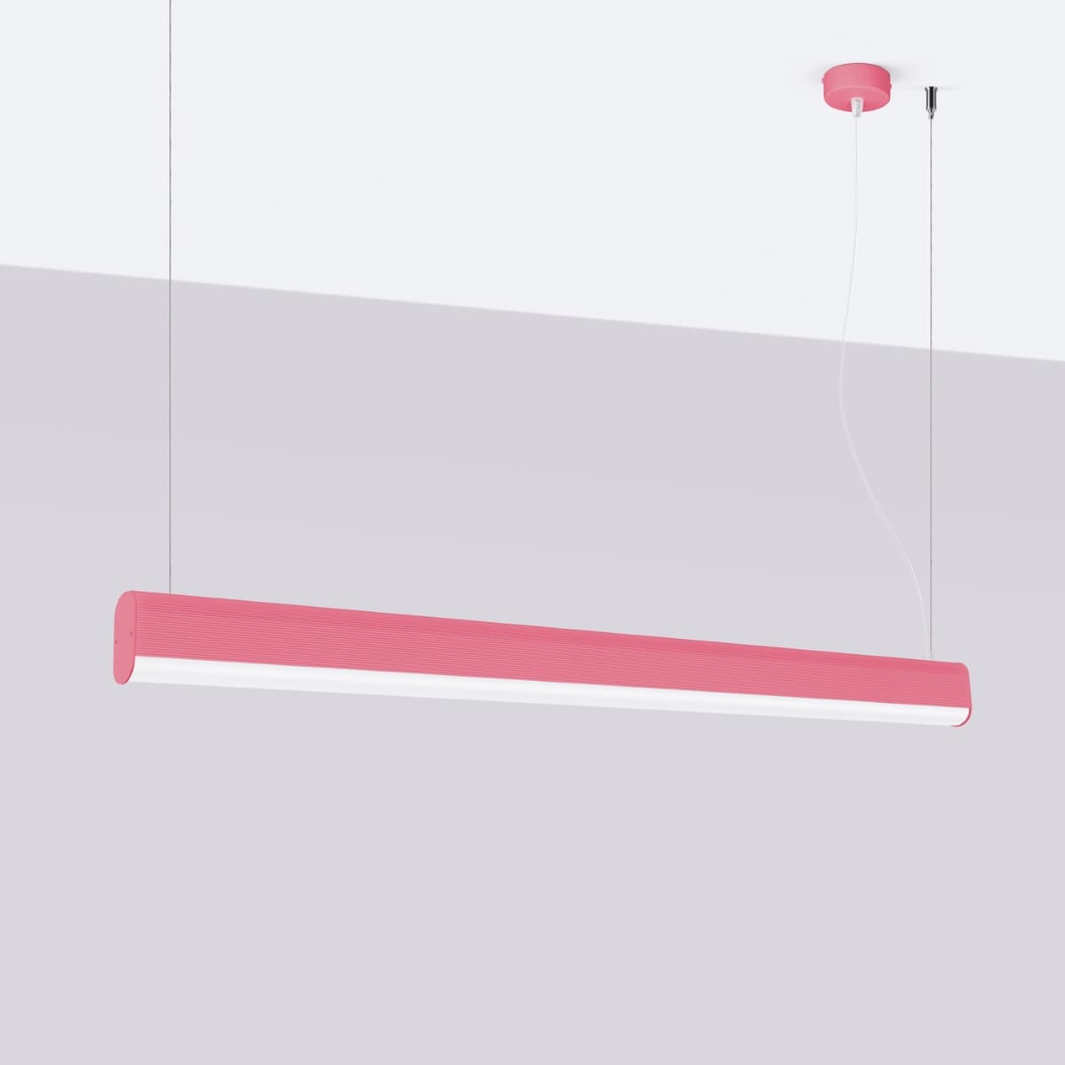 Pendant lamp FARGE pink, Thoro - 310226