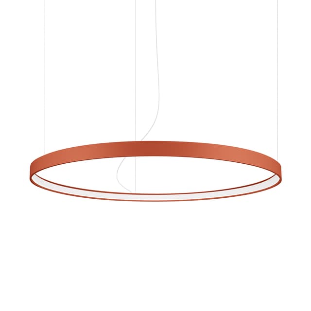 Żyrandol RIO 110 cm, ochra czerwona, Thoro - WYMIARY