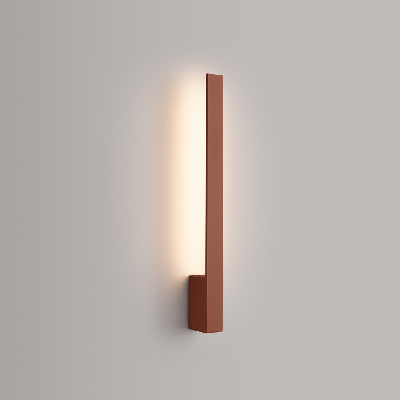 Kinkiet LAHTI 50 cm, ochra czerwona, Thoro - 309911
