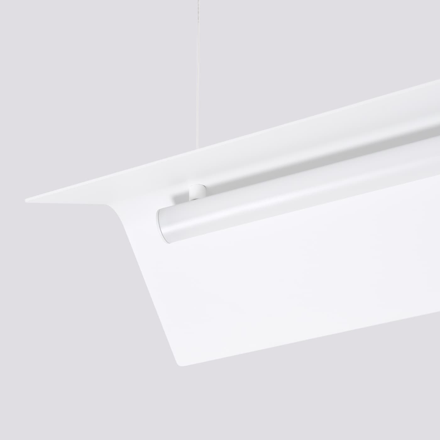 Pendant lamp ELVA white, Thoro - 309888