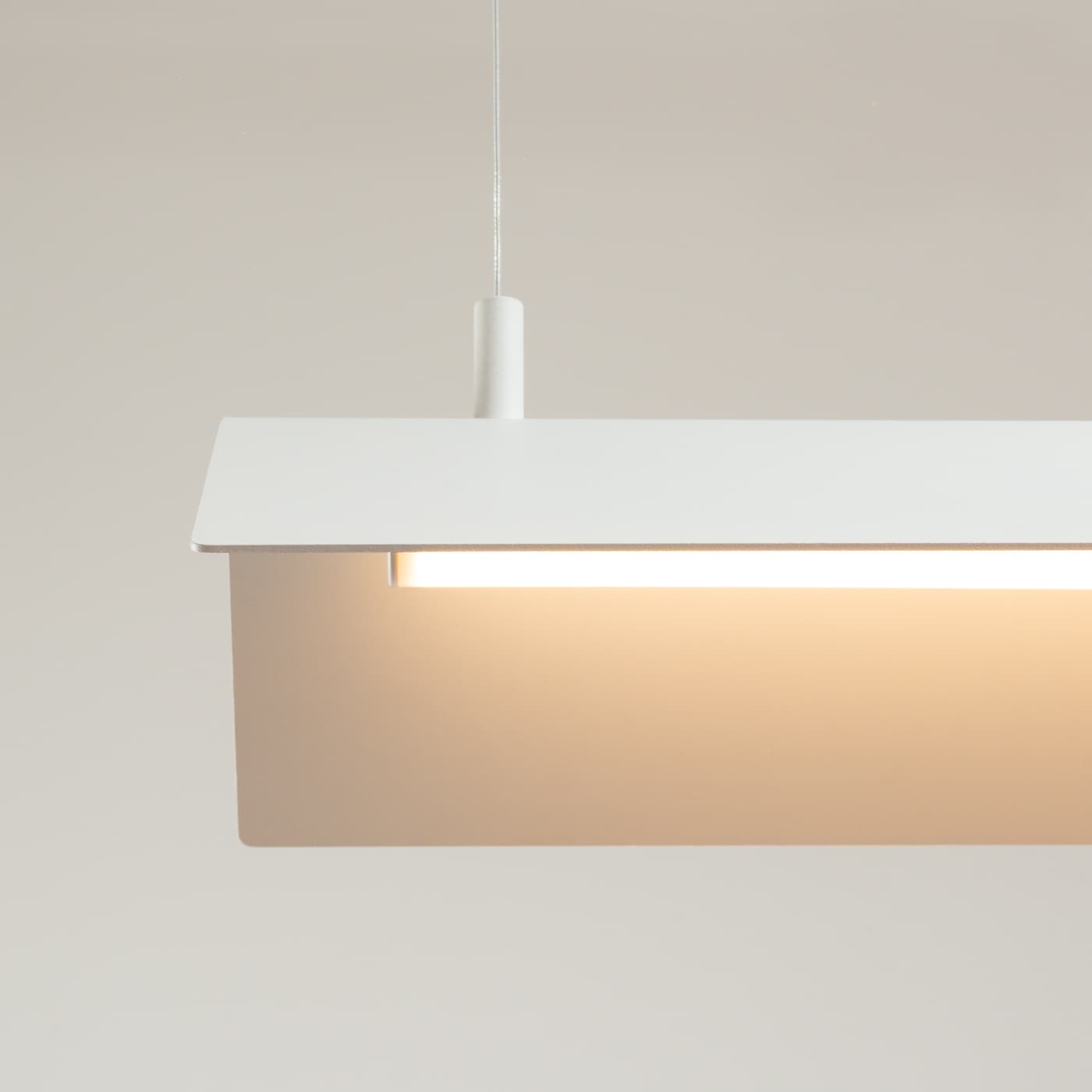 Pendant lamp ELVA white, Thoro - 309889
