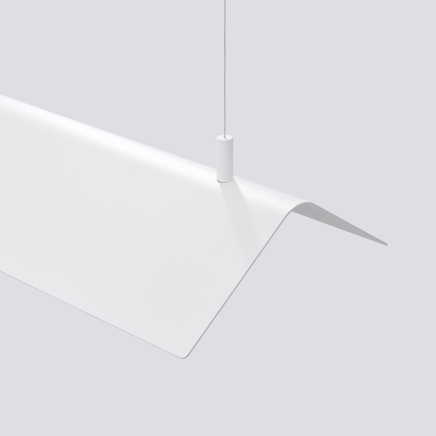 Pendant lamp ELVA white, Thoro - 309887