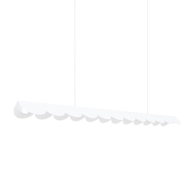 Lampa wisząca BISCUIT 130 cm biała, Thoro - WYMIARY