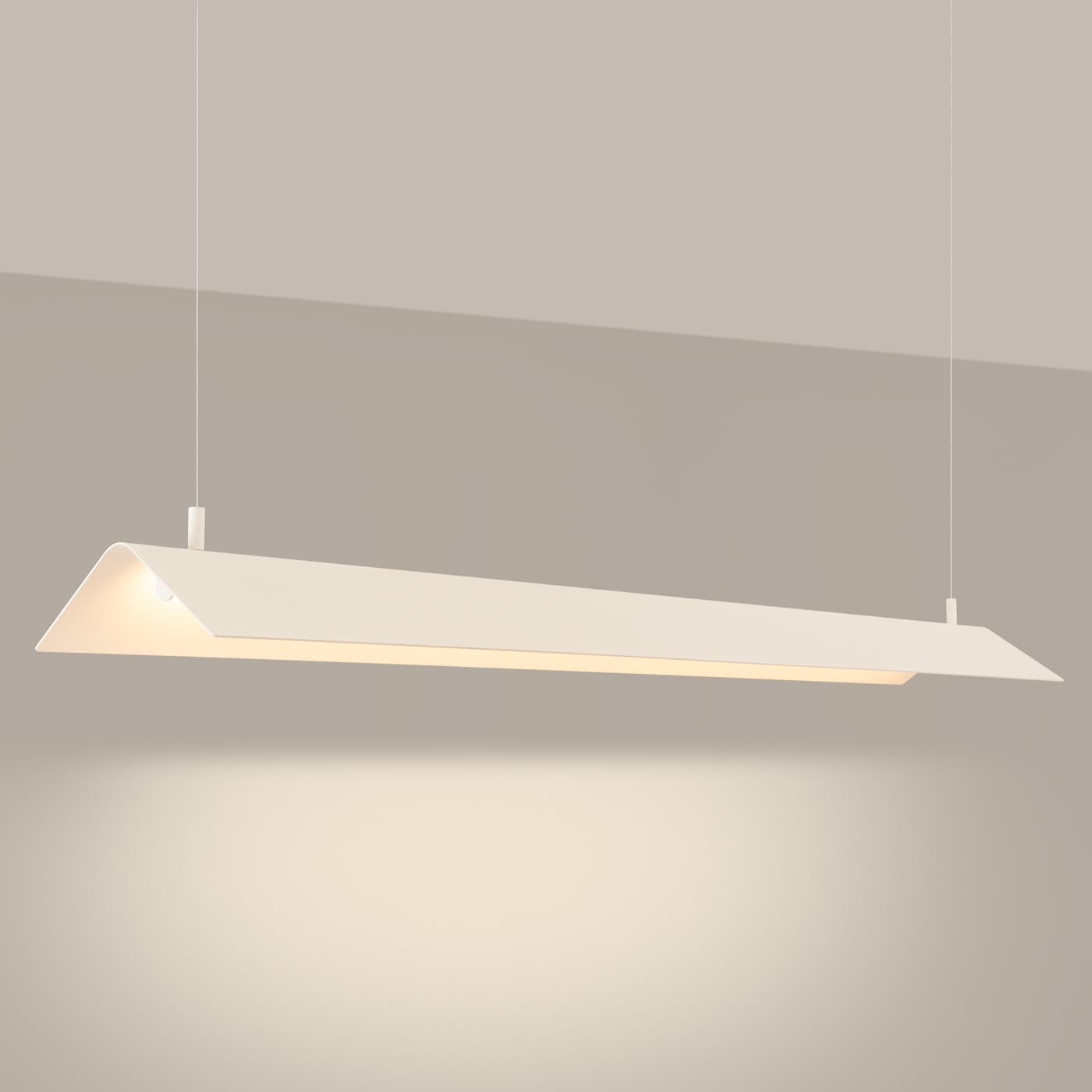 Pendant lamp ELVA beige, Thoro - 310294