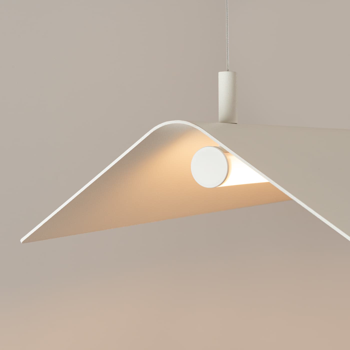 Pendant lamp ELVA beige, Thoro - 310296