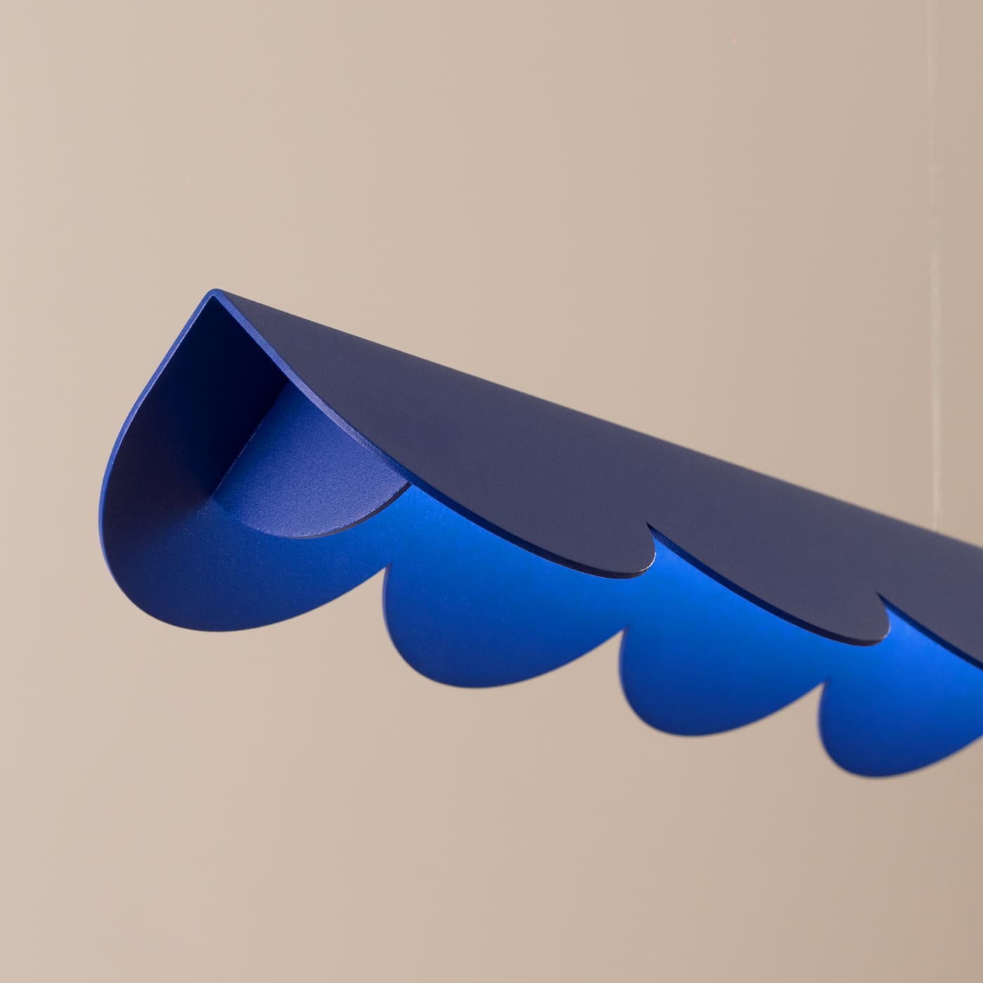 Lampa wisząca BISCUIT 130 cm ultramaryna, Thoro - 310504