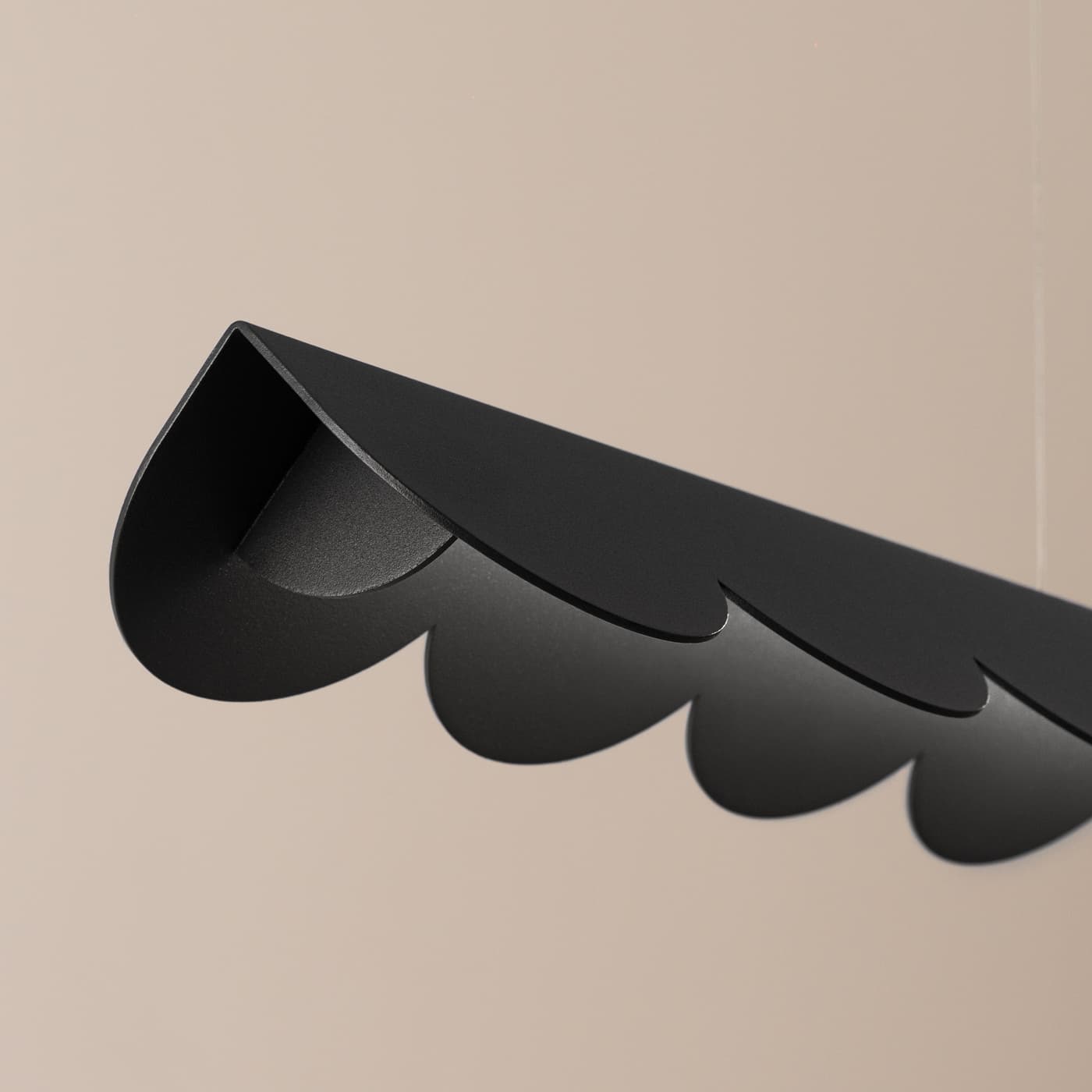 Lampa wisząca BISCUIT 130 cm czarna, Thoro - 310493