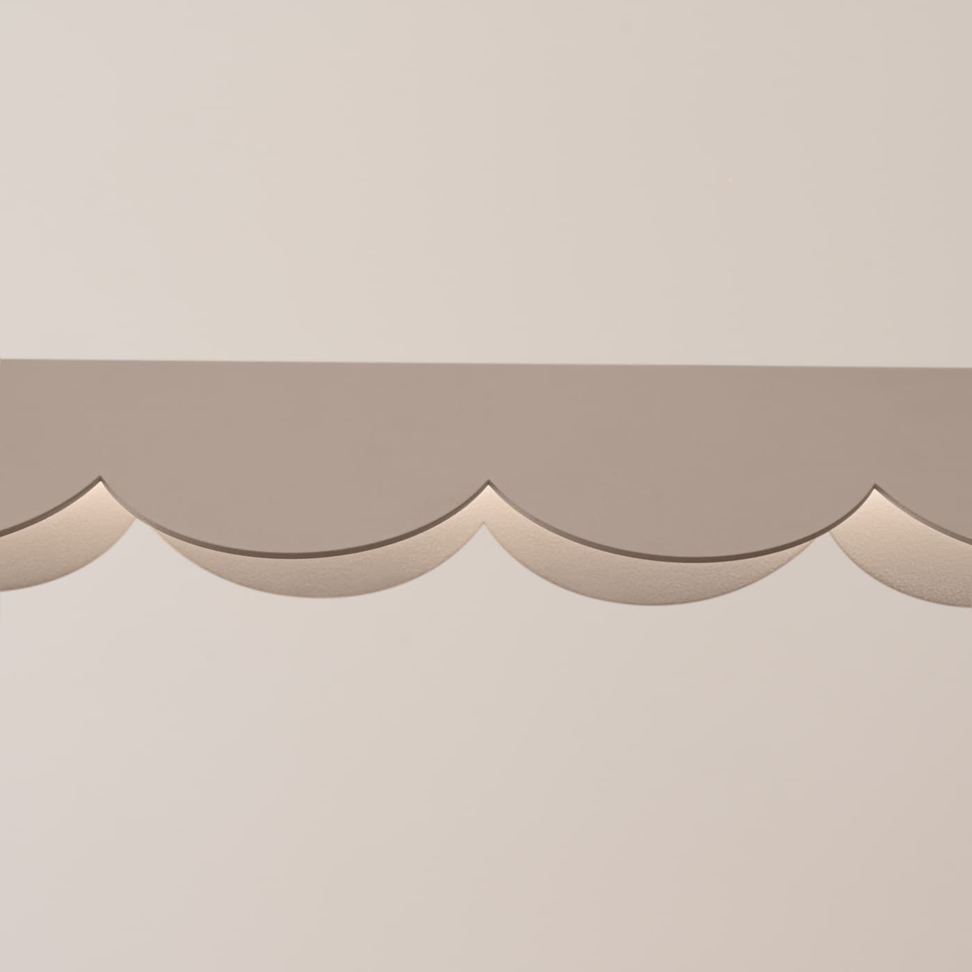 Lampa wisząca BISCUIT 130 cm taupe, Thoro - 310452