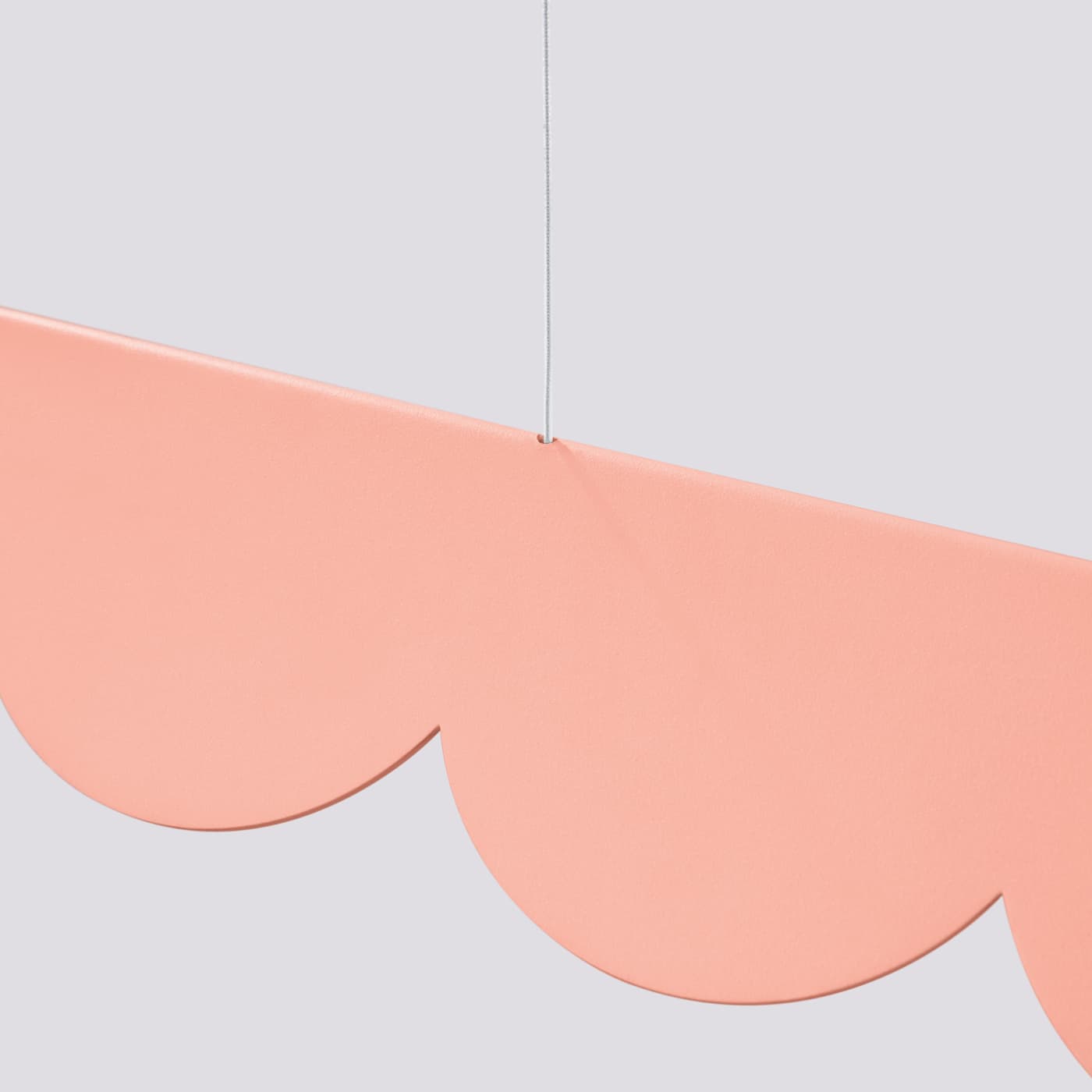 Lampa wisząca BISCUIT 130 cm brzoskwiniowa, Thoro - 310550