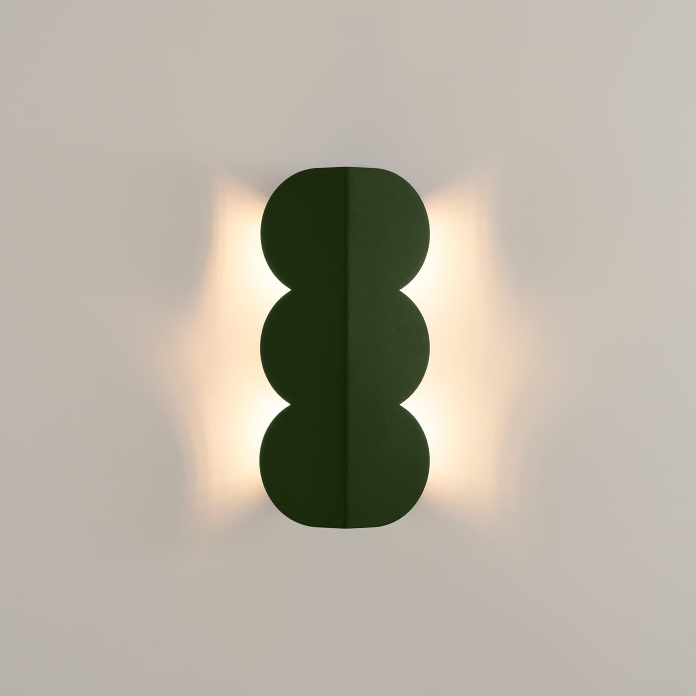 Kinkiet BISCUIT zielony oliwkowy, Thoro - 311785