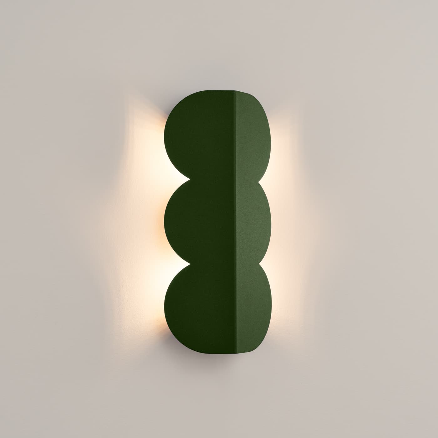 Kinkiet BISCUIT zielony oliwkowy, Thoro - 311781