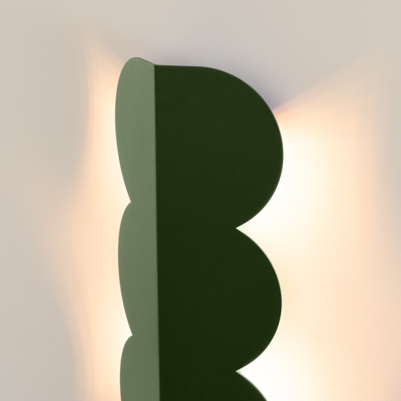 Kinkiet BISCUIT zielony oliwkowy, Thoro - 311782