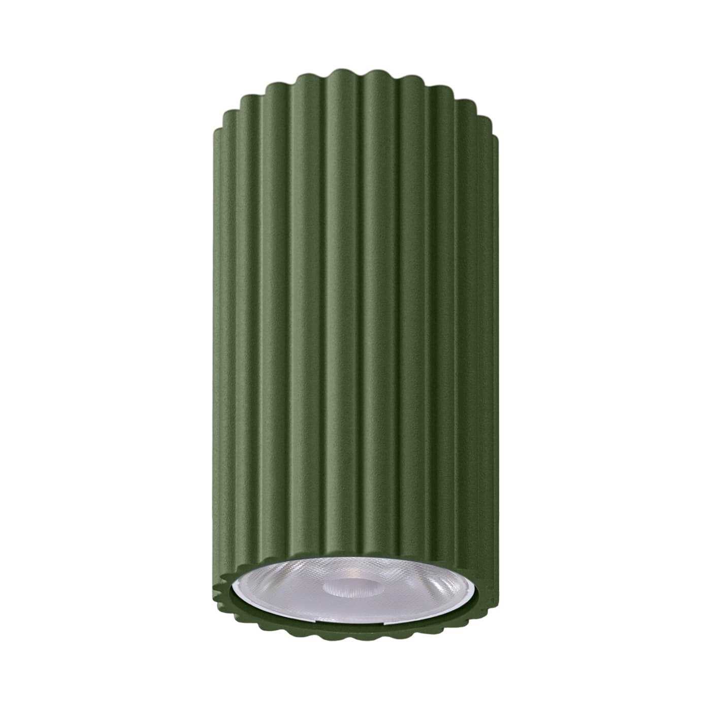 IVAR ceiling lamp olive green, Thoro