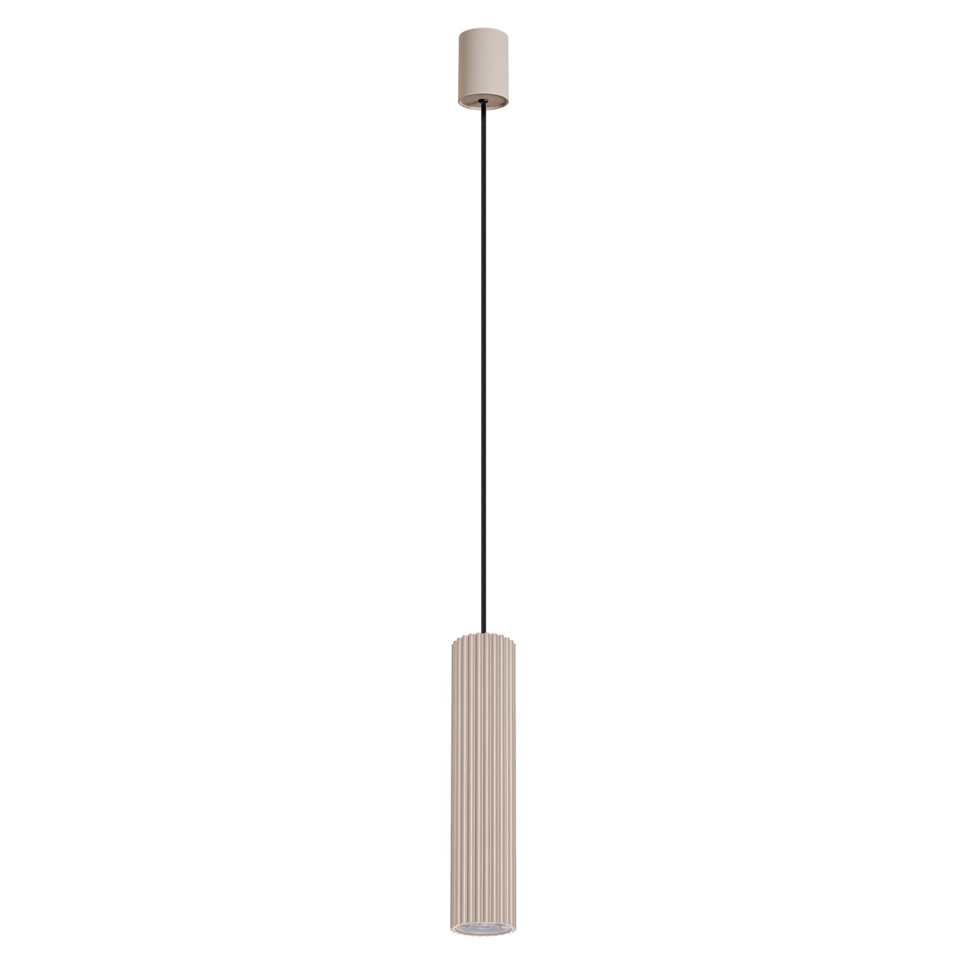 Pendant lamp IVAR 1 taupe, Thoro