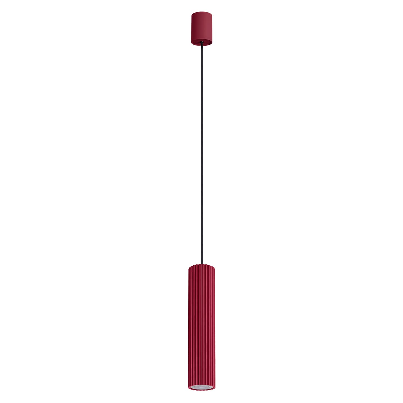 Pendant lamp IVAR 1 burgundy, Thoro