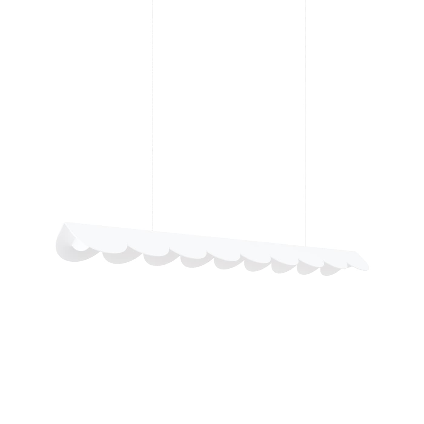 Lampa wisząca BISCUIT 100 cm, biała, Thoro