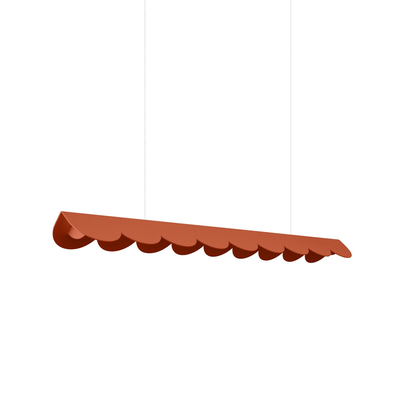 Lampa wisząca BISCUIT 100 cm, ochra czerwona, Thoro