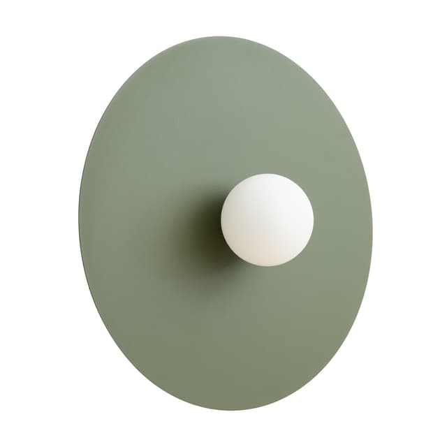 Kinkiet AKE 50 cm, zielony oliwkowy, Thoro - WYMIARY