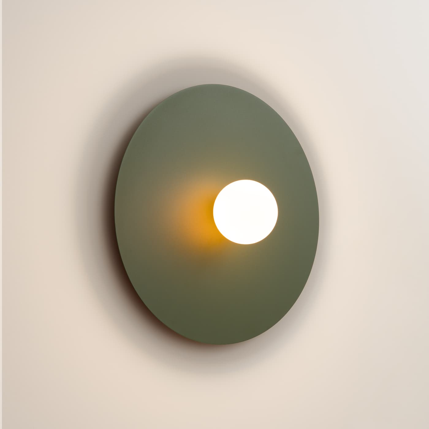 Kinkiet AKE 50 cm, zielony oliwkowy, Thoro - 314323