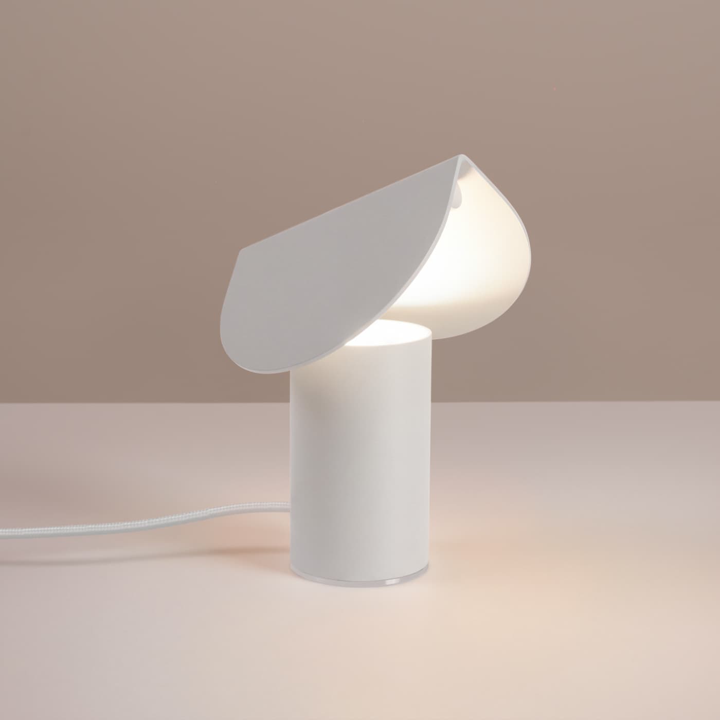 Lampa biurkowa BISCUIT biała, Thoro - 311493