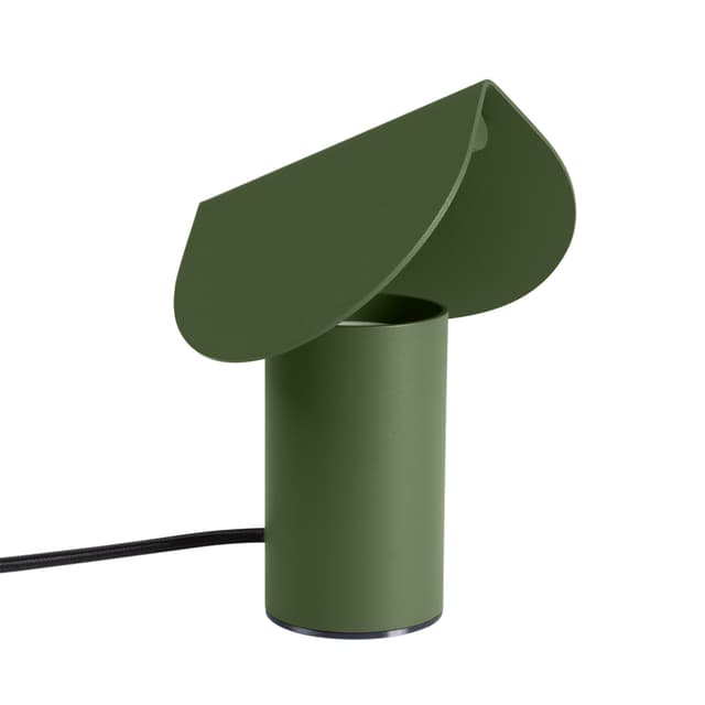 Lampa biurkowa BISCUIT zielona oliwka, Thoro - WYMIARY