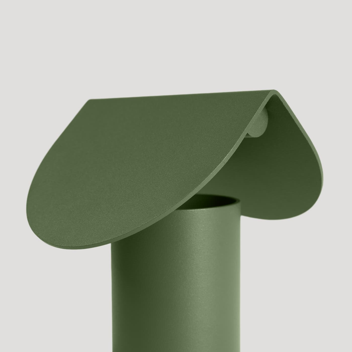 Lampa biurkowa BISCUIT zielona oliwka, Thoro - 311461