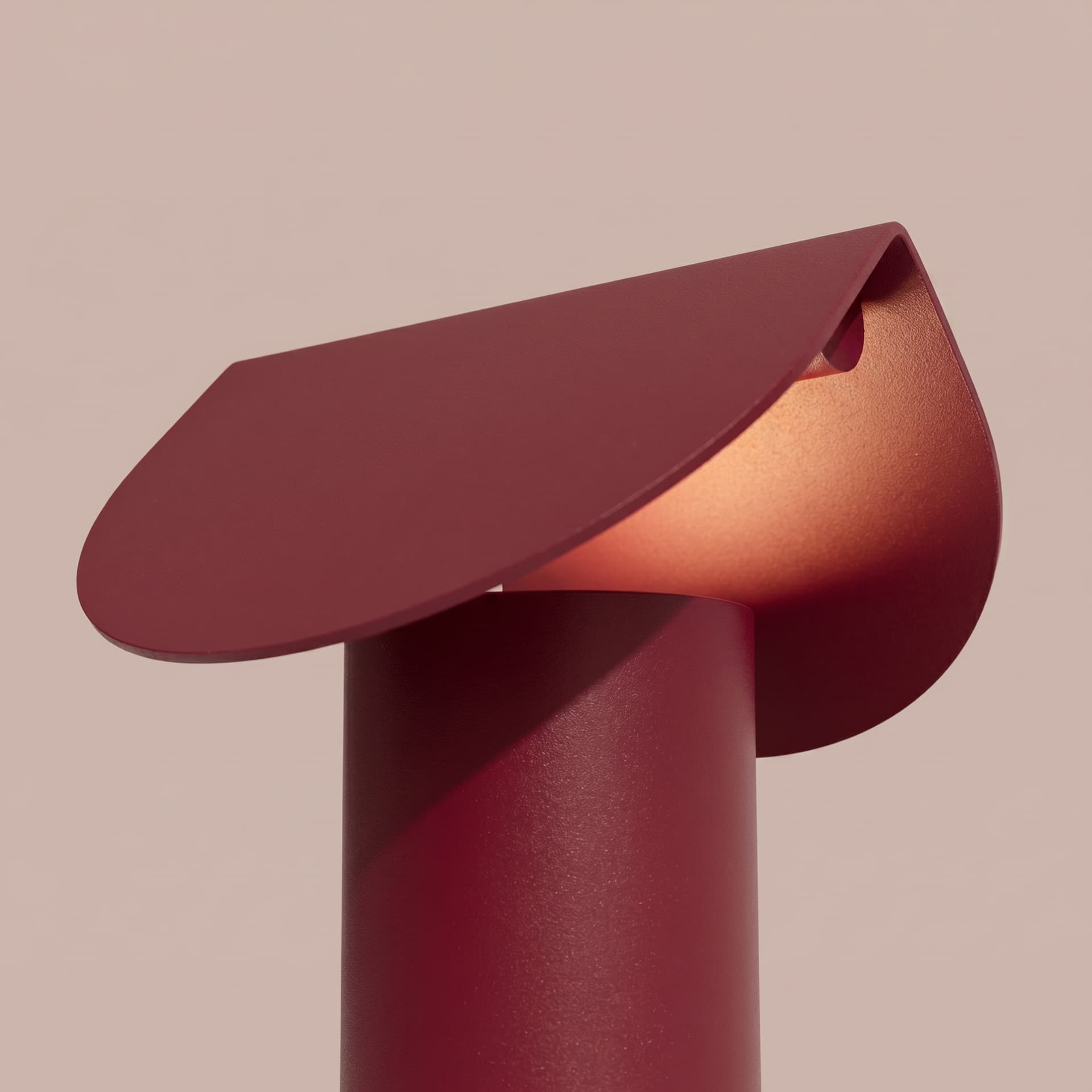Lampa biurkowa BISCUIT burgund, Thoro - 311452