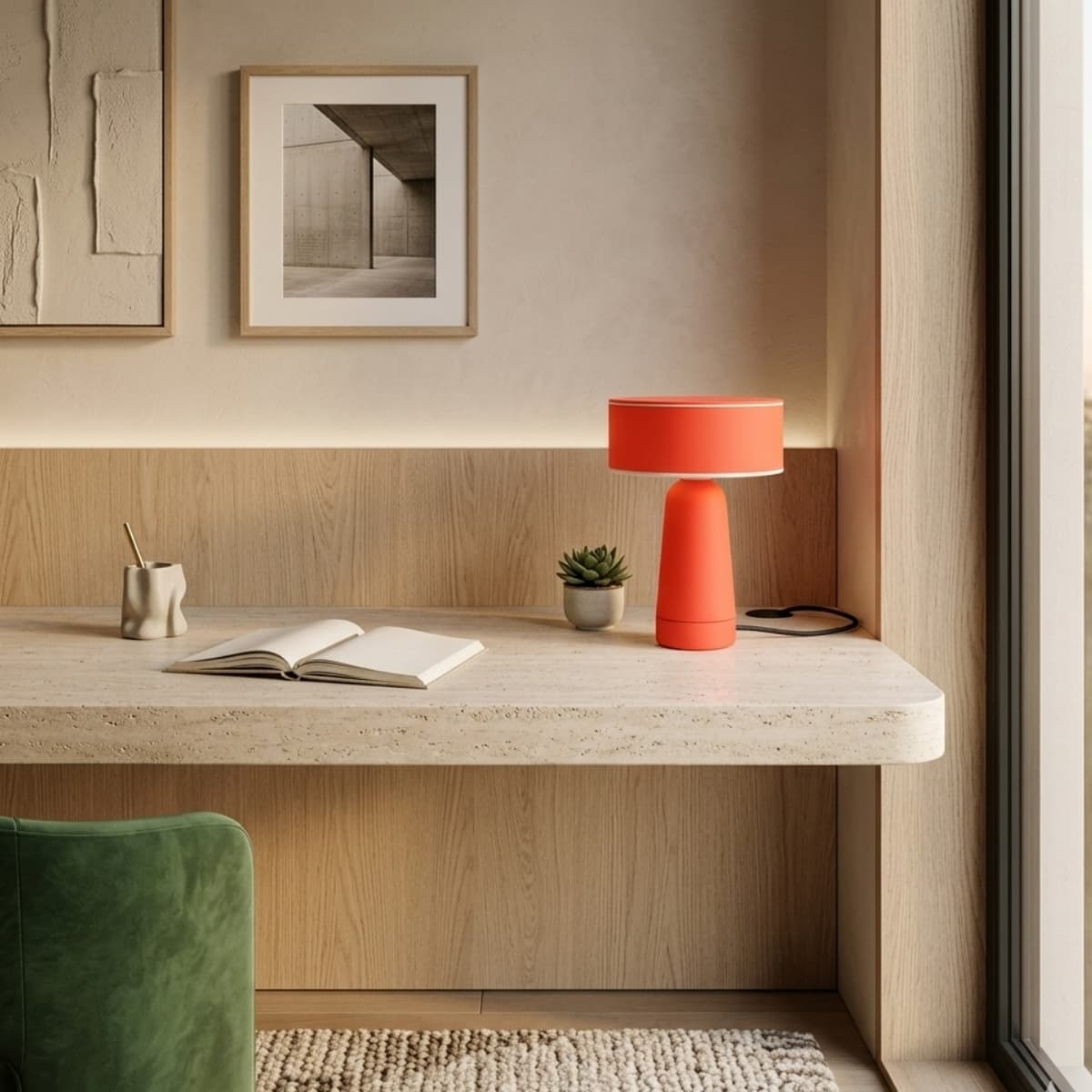 Desk lamp AXO red, Thoro - 311392