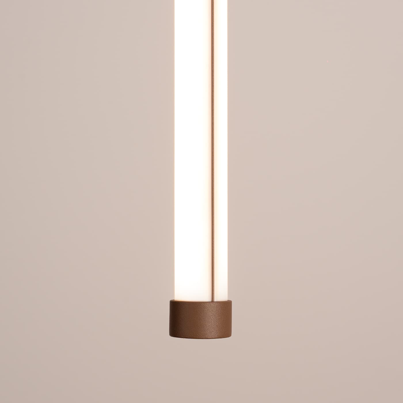 Pendant lamp TRANG 100 cm, brown, Thoro - 311307