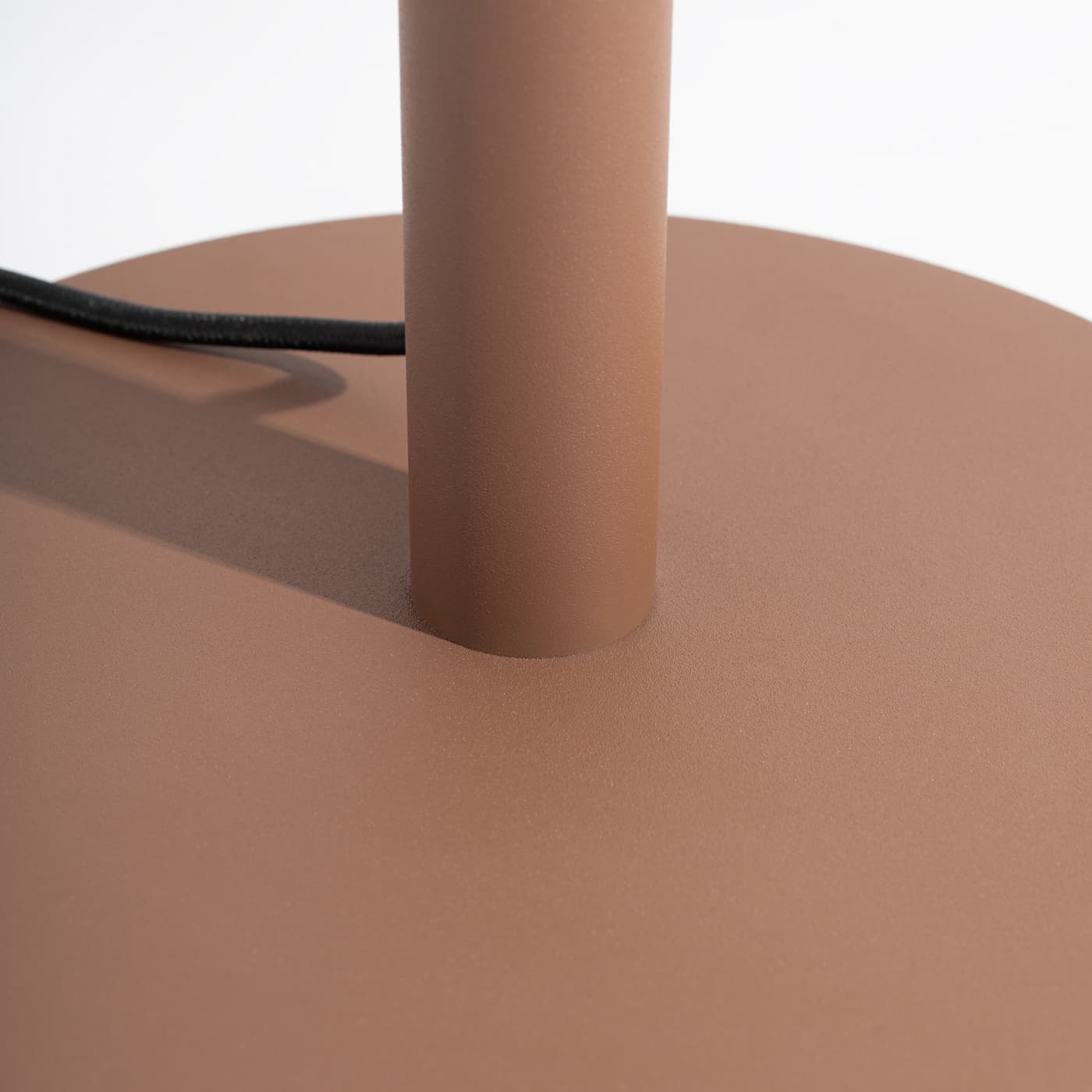 Floor lamp TRANG brown and white, Thoro - 311258