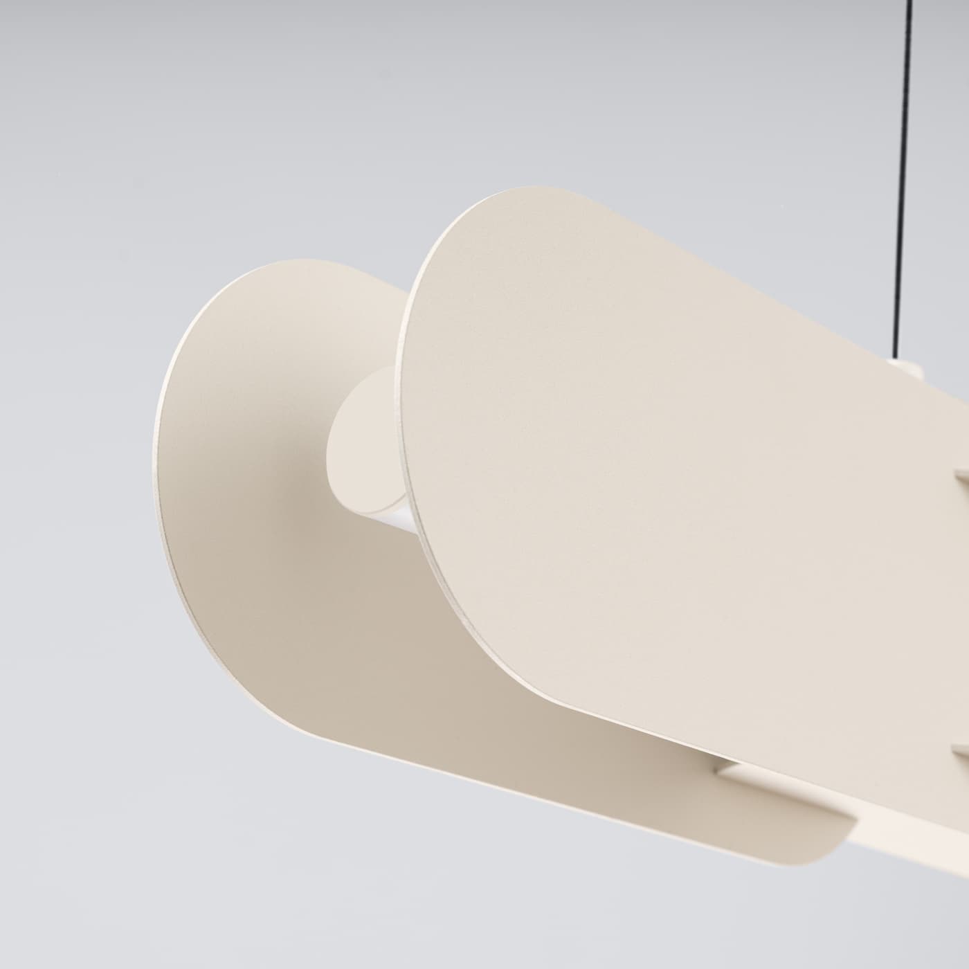 Pendant lamp CHAIN 158 cm, beige, Thoro - 311246