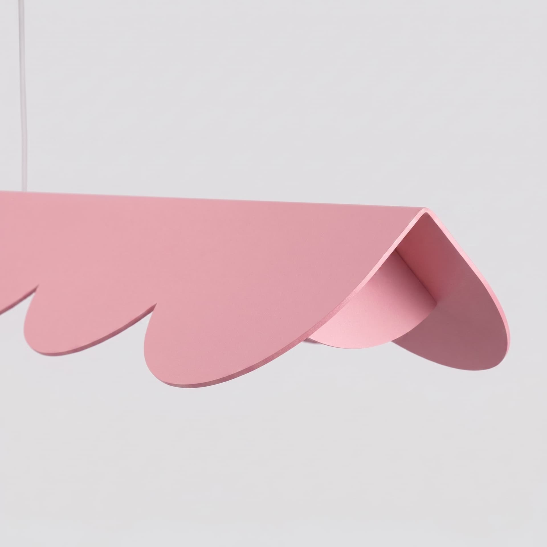 Lampa wisząca BISCUIT 130 cm, różowa, Thoro - 311236