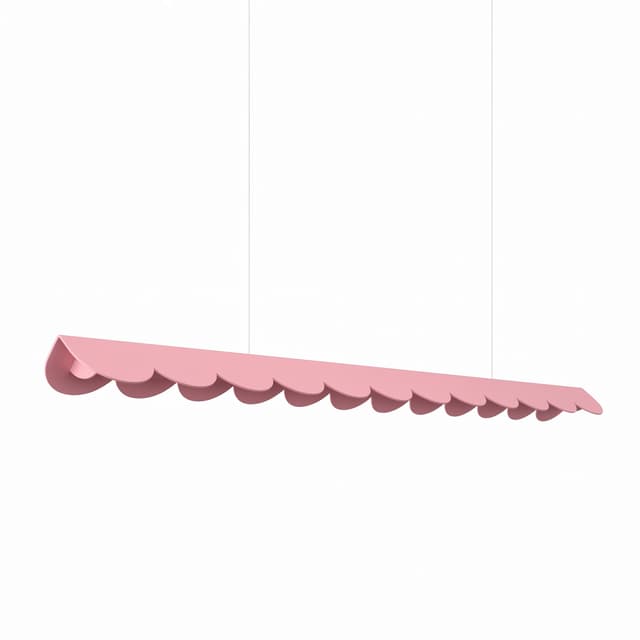 Lampa wisząca BISCUIT 130 cm, różowa, Thoro - WYMIARY