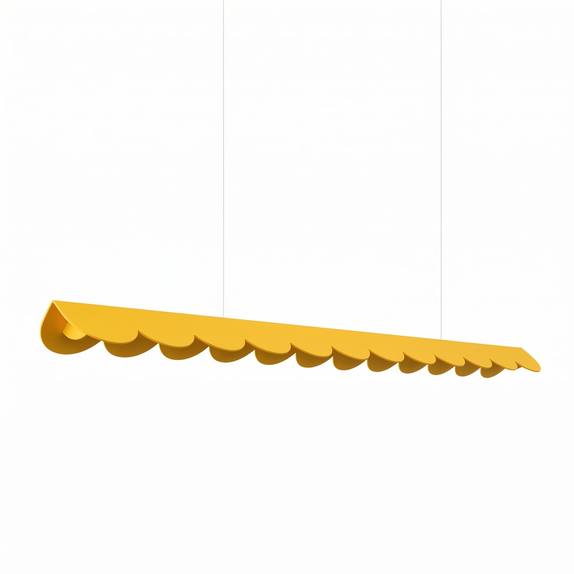 Lampa wisząca BISCUIT 130 cm, żółta, Thoro